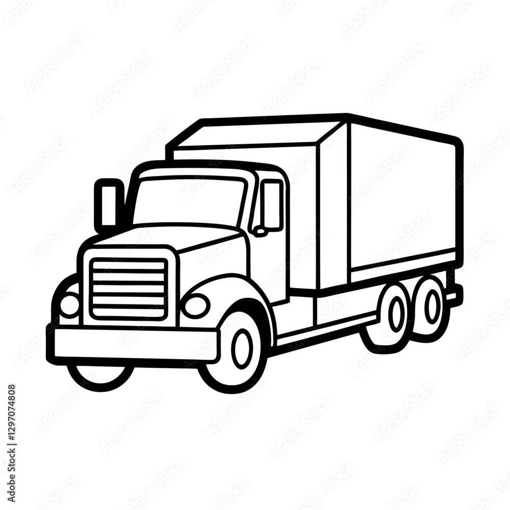 Creative Truck Outline Vector for Graphic Design Projects
Creative Truck Outline Vector for Graphic Design Projects