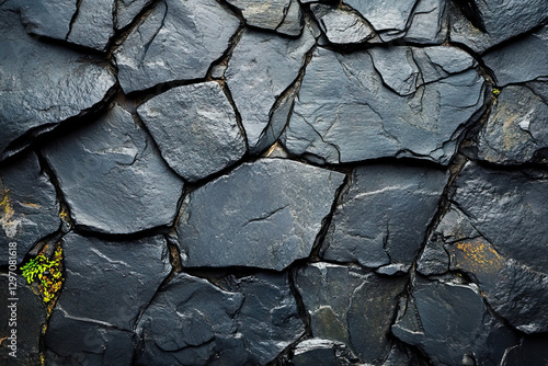A black rock texture backgr...