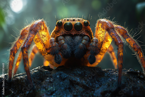 A Brazilian wandering spide...