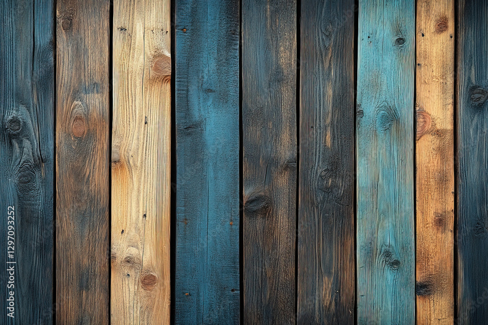 Naklejka premium A dark wooden texture background, rustic and elegant, design theme.