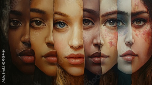 A Multifaceted Exploration of Female Faces