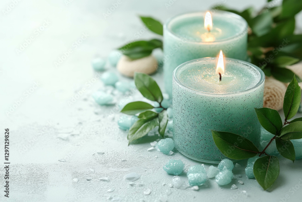 Beauty Spa On White Background Beauty Spa On White Background
