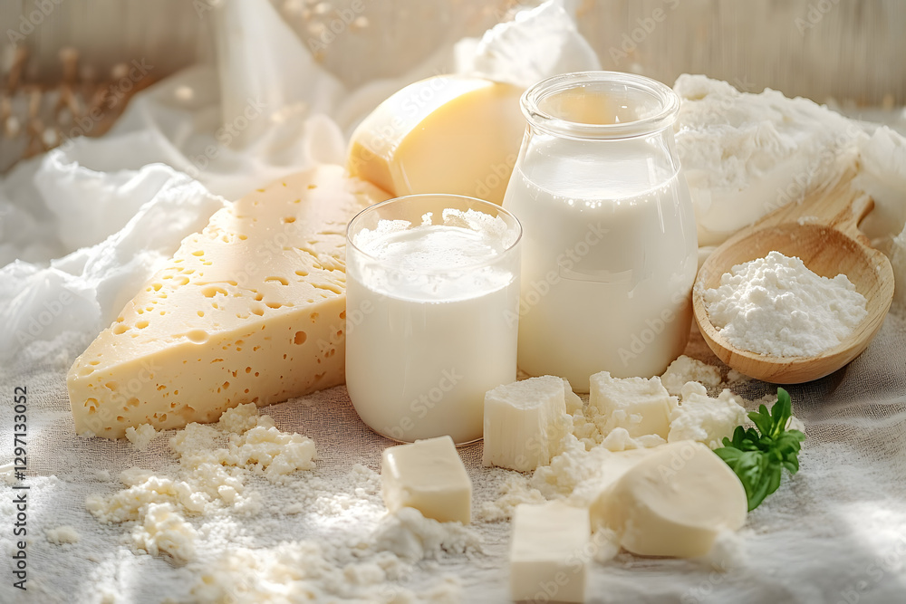 Fresh milk products. Fresh milk products.