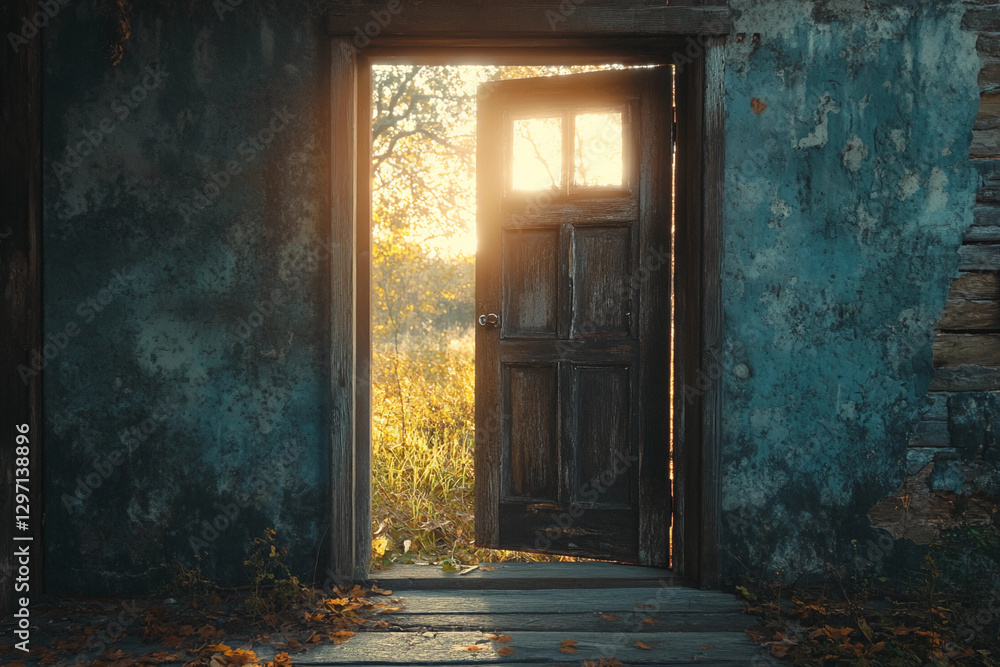 door ajar: old open doorway, old rustic wooden door, Open Doorway in Aged Stone Wall with Rustic Charm door ajar: old open doorway, old rustic wooden door, Open Doorway in Aged Stone Wall with Rustic Charm