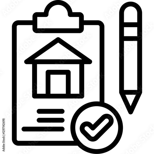 Mortgage Agreement Icon