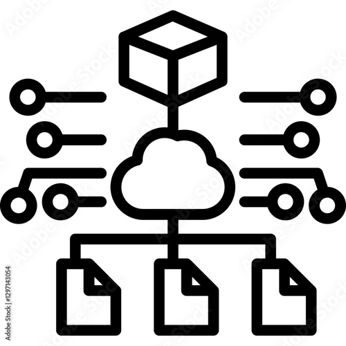 Data Infrastructure Icon