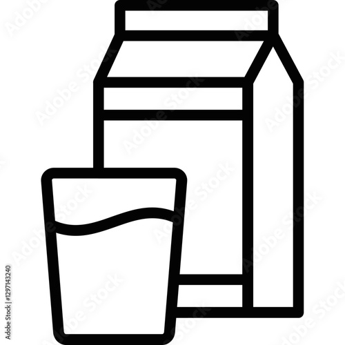 Soy Milk Icon