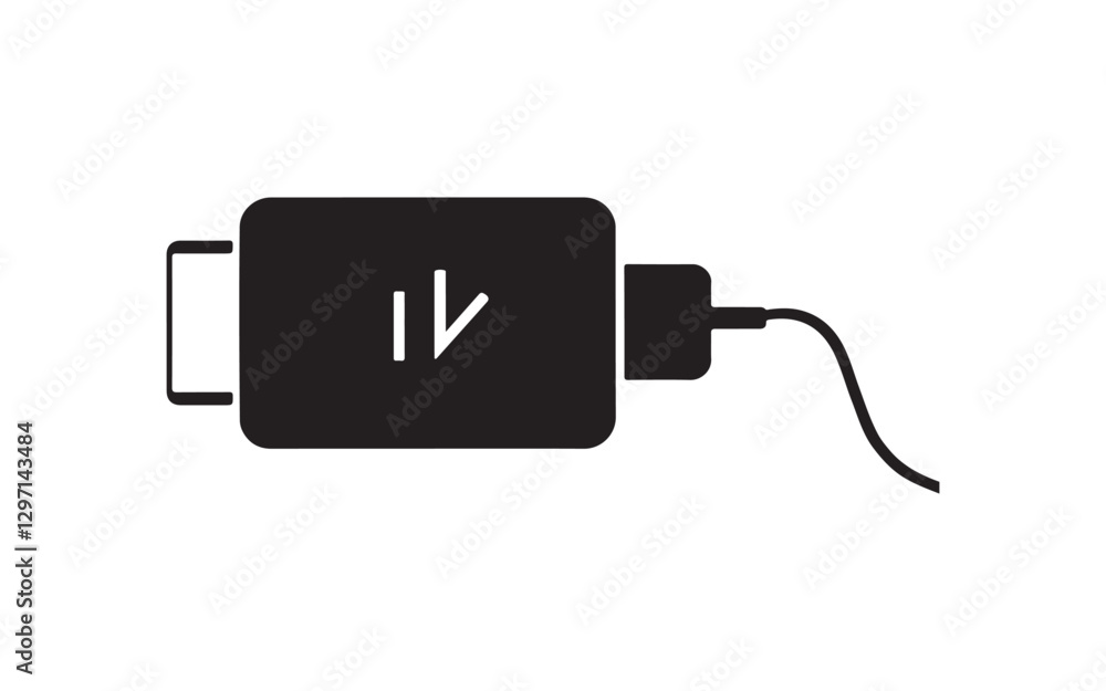 Obraz premium electric plug icon
