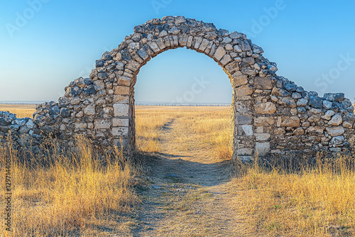 The ancient ruins of Konye-...