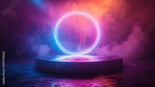 Wallpaper Mural Abstract purple and pink stage lights high resolution hd photo Torontodigital.ca