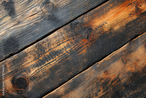 Weathered wood background: ...