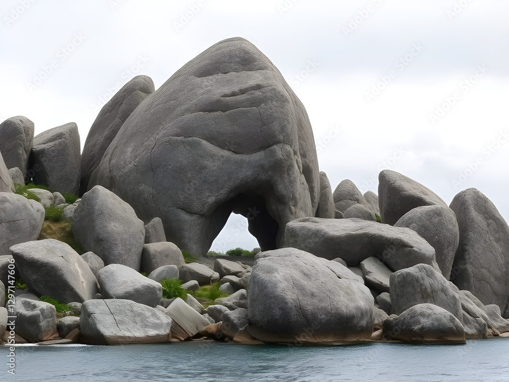 Fototapeta premium stones in the sea