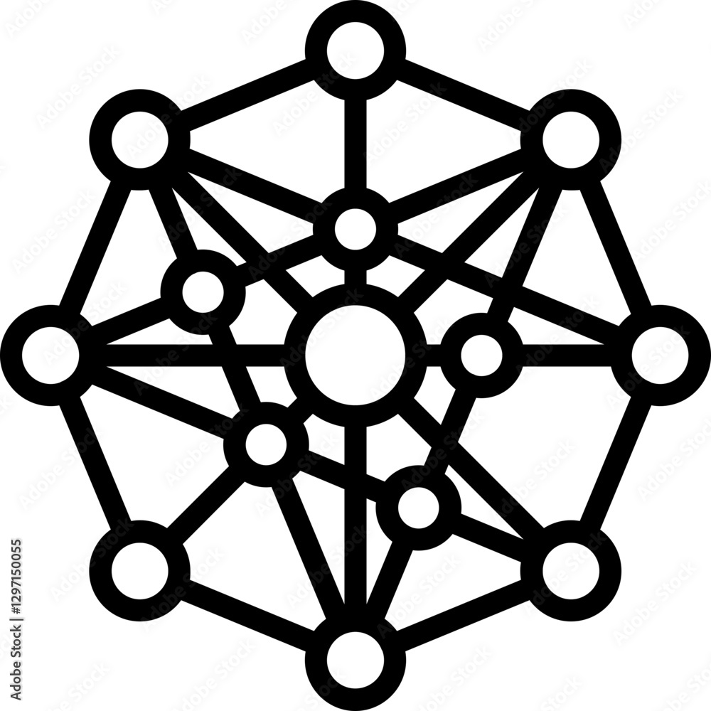 Gradient Descent Icon Gradient Descent Icon