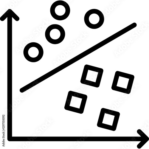 Clustering Algorithm Icon