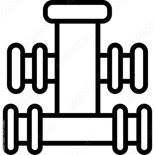 PVC Pipe Fittings Icon