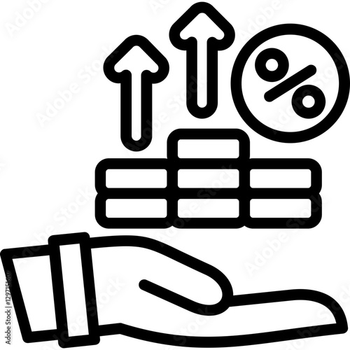 Interest Rate Icon
