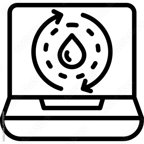Circulatory Loop Icon