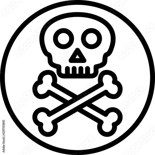 Skull Bones Icon