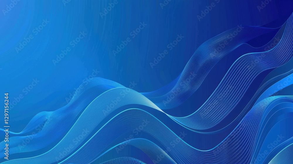 blue banner background with stripes and lines blue banner background with stripes and lines