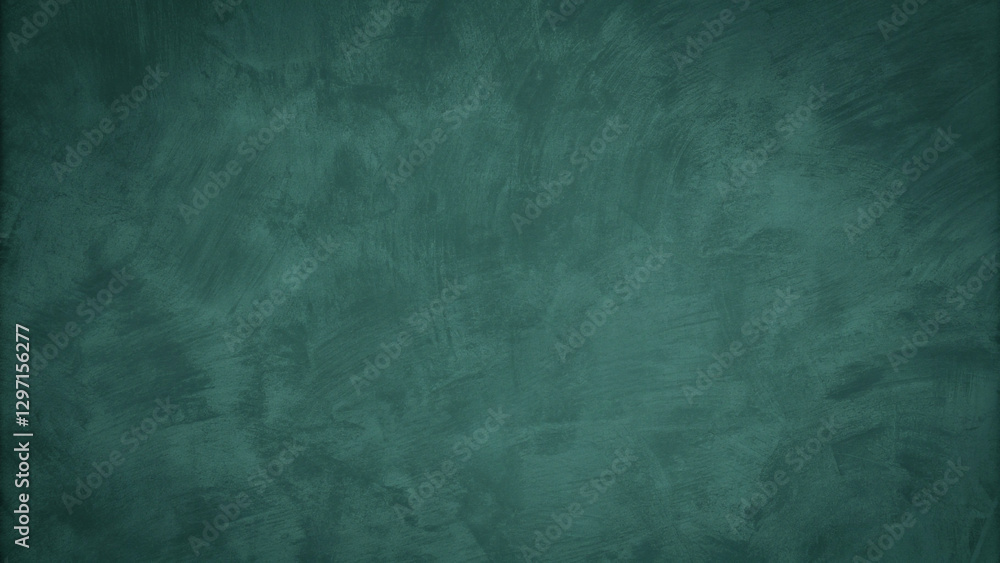 Naklejka premium Textured Teal Background with Brush Strokes