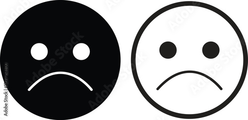 Emoji face icon in flat line set. isolated on transparent background Doodle drawn sketch style. with different expression emotion