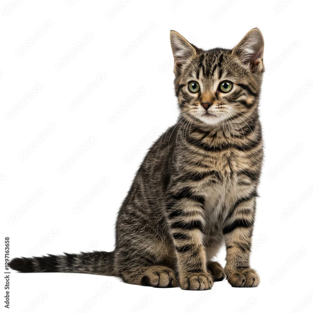 Cat sit isolated on transparent background, Cat PNG Cat sit isolated on transparent background, Cat PNG