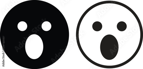 Emoji face icon in flat line set. isolated on transparent background Doodle drawn sketch style. with different expression emotion