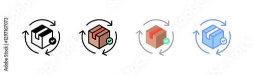 Product Life Cycle Icon