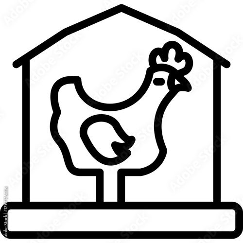 Poultry Shed Icon