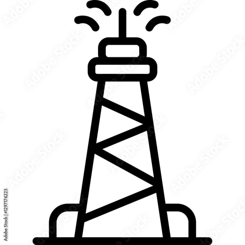 Oil Rig Icon