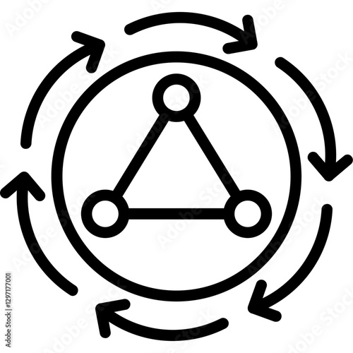 Dependency Wheel Icon