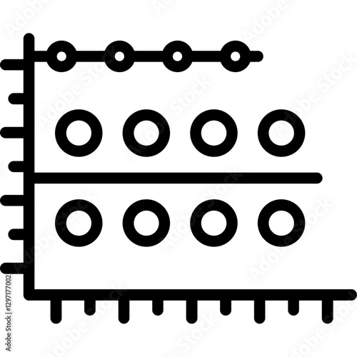 Dot Plot Icon