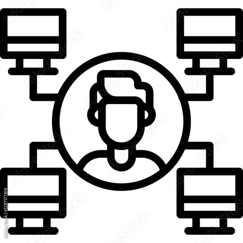 Online Sharing Icon