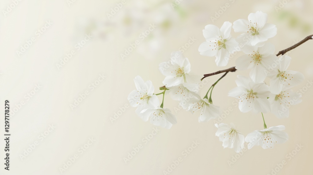 A white flower with a stem and leaves. The flower is in the center of the image. The background is white and the flower is the main focus of the image A white flower with a stem and leaves. The flower is in the center of the image. The background is white and the flower is the main focus of the image