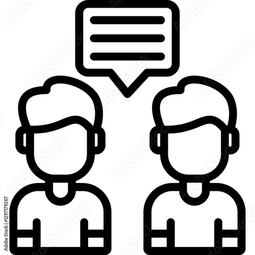 Internal Communication Icon