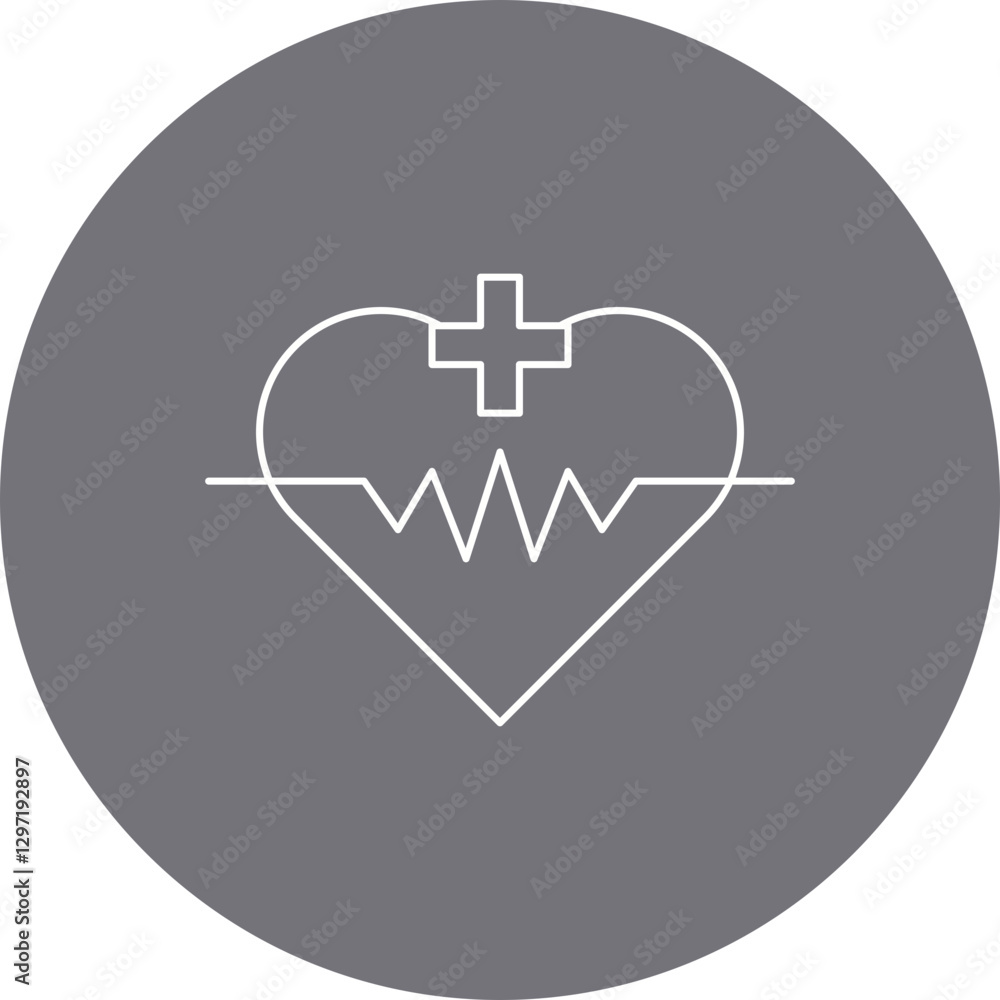 Medical Sign I single vector icon illustration Medical Sign I single vector icon illustration