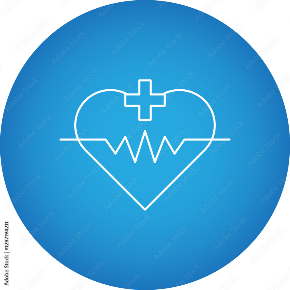Medical Sign I single vector icon illustration Medical Sign I single vector icon illustration