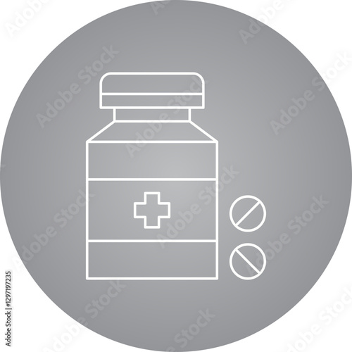 Tablets single vector icon illustration