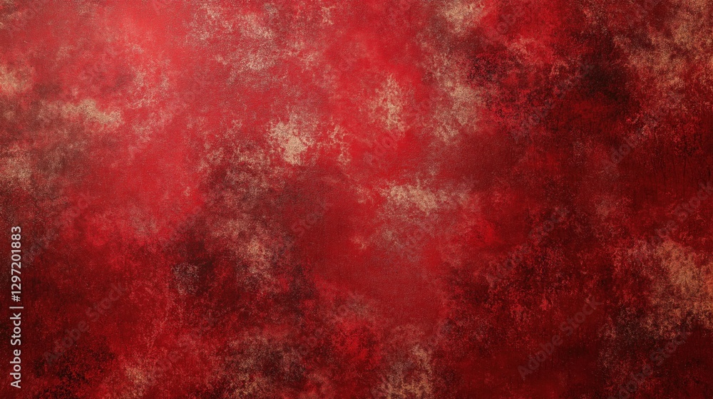 Deep red textured background with gold speckles and abstract grunge effect Deep red textured background with gold speckles and abstract grunge effect