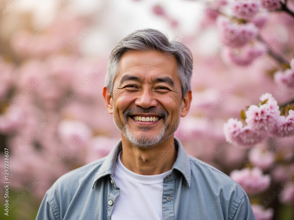 Smiling Senior Asian Man Close-Up Portrait in Urban City Outdoors
Smiling Senior Asian Man Close-Up Portrait in Urban City Outdoors