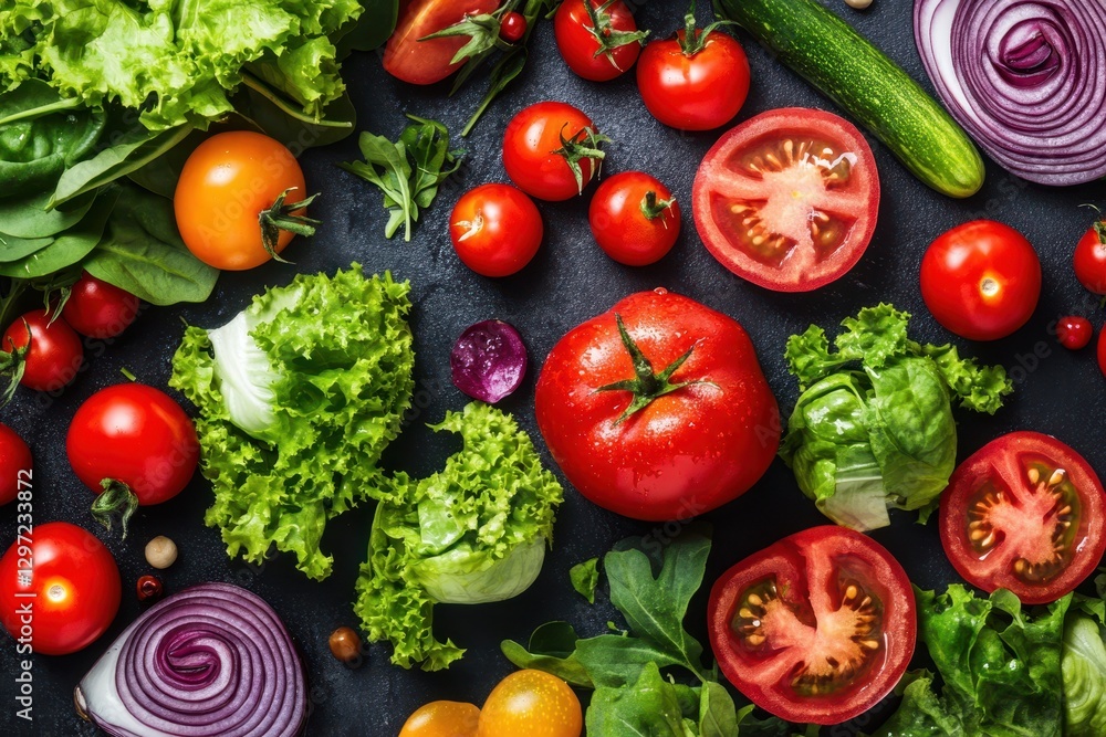 Vibrant and Fresh Salad Vibrant and Fresh Salad