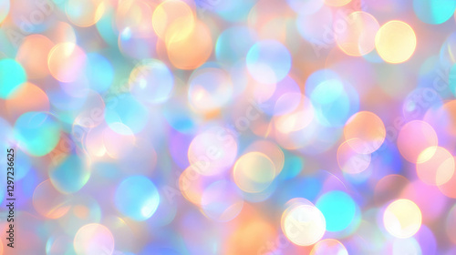 Abstract background of blurred pastel textures and lights for creative design