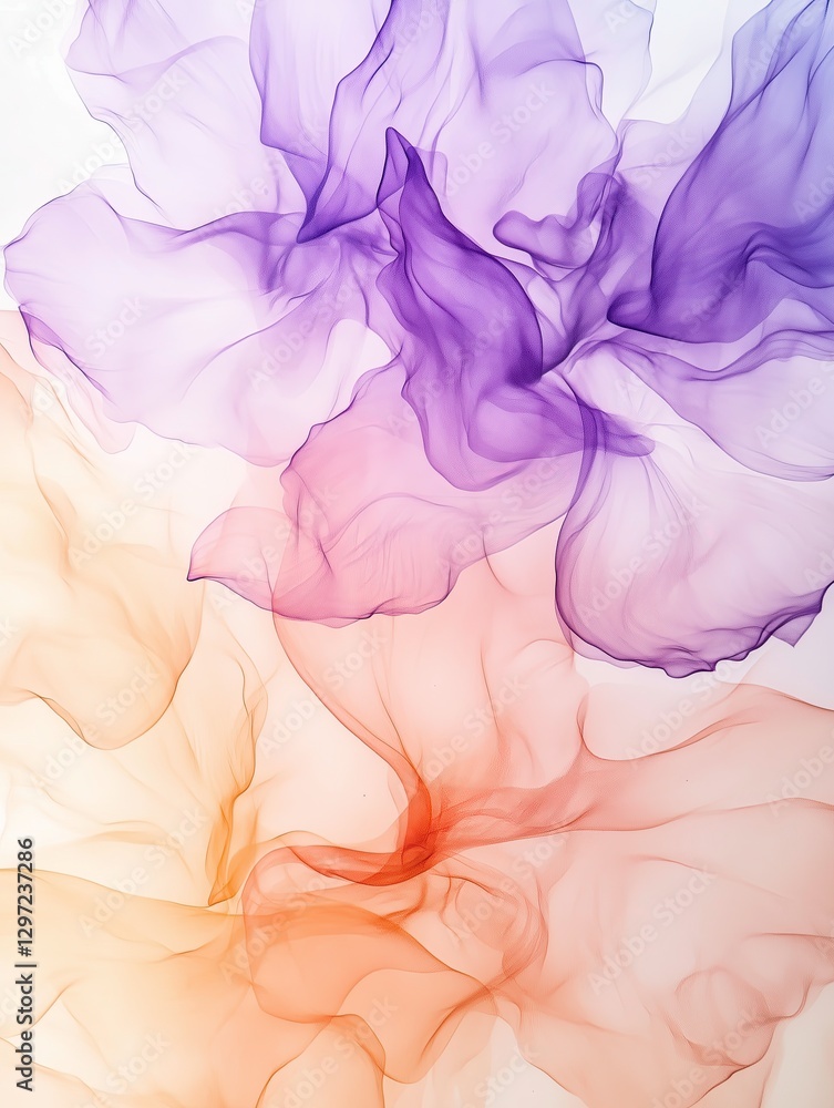 Abstract Flowing Colors Abstract Flowing Colors
