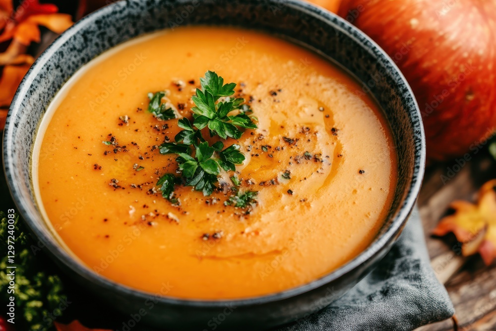 Delicious and Hearty Soup with Fresh Ingredients Delicious and Hearty Soup with Fresh Ingredients