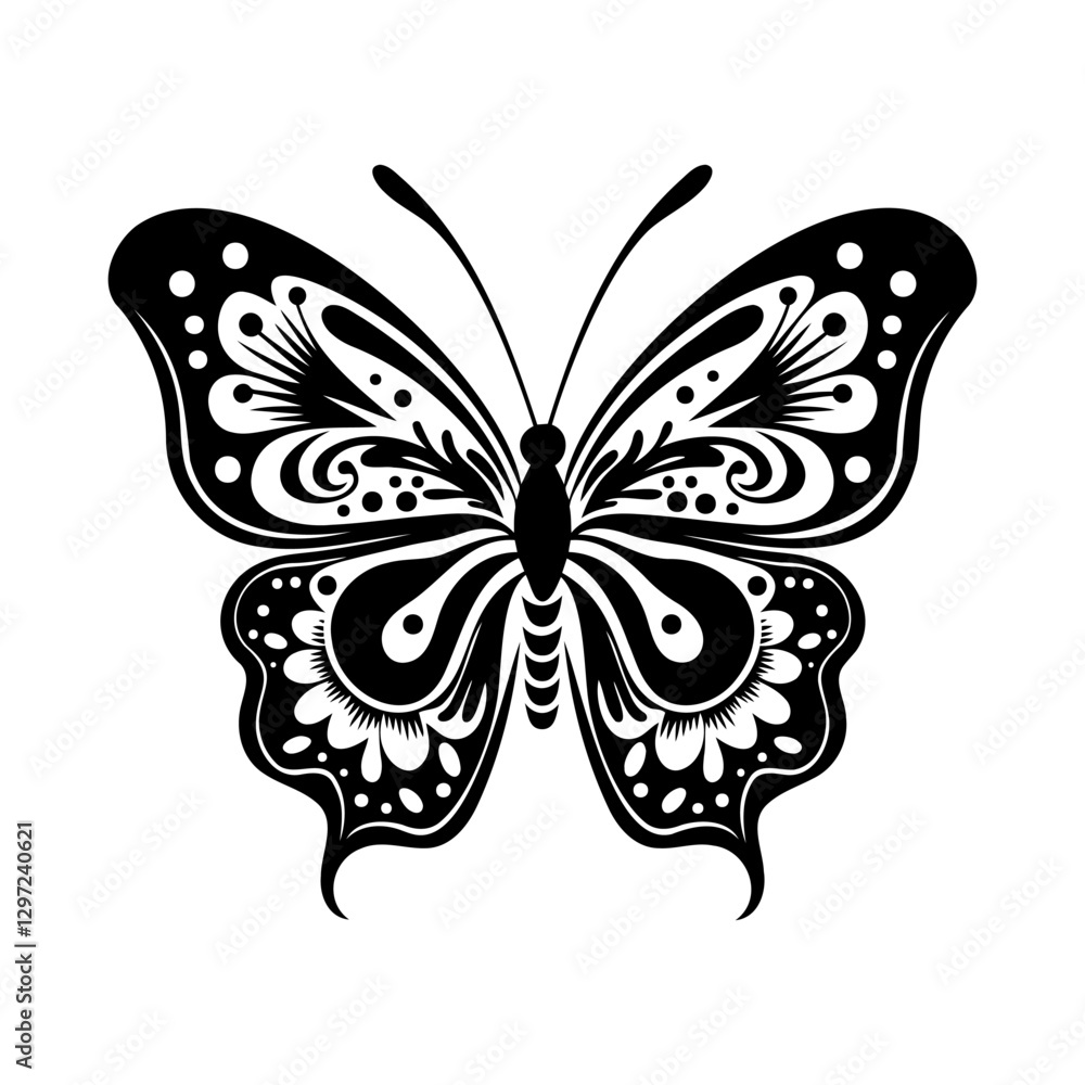 Vector butterflies. Monarch butterfly. Vector illustration Vector butterflies. Monarch butterfly. Vector illustration