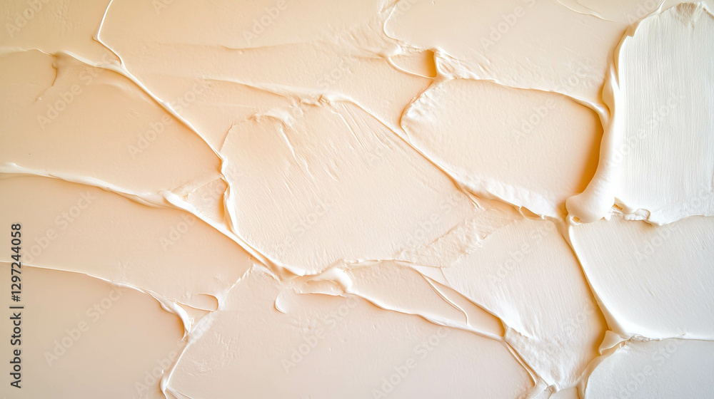 Creamy beige plaster texture background for artistic design and decor Creamy beige plaster texture background for artistic design and decor