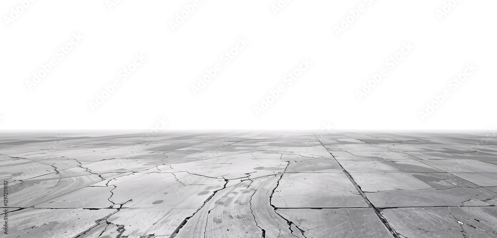 Concrete floor isolated on transparent background Concrete floor isolated on transparent background