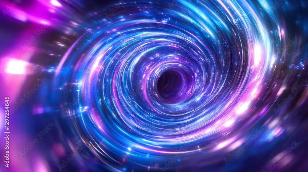 Vivid vortex of glowing energy fields for futuristic design concepts Vivid vortex of glowing energy fields for futuristic design concepts