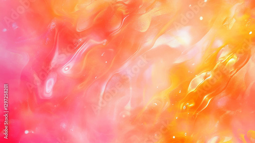 Vibrant abstract ink blot background with dynamic bleed effect for creative design