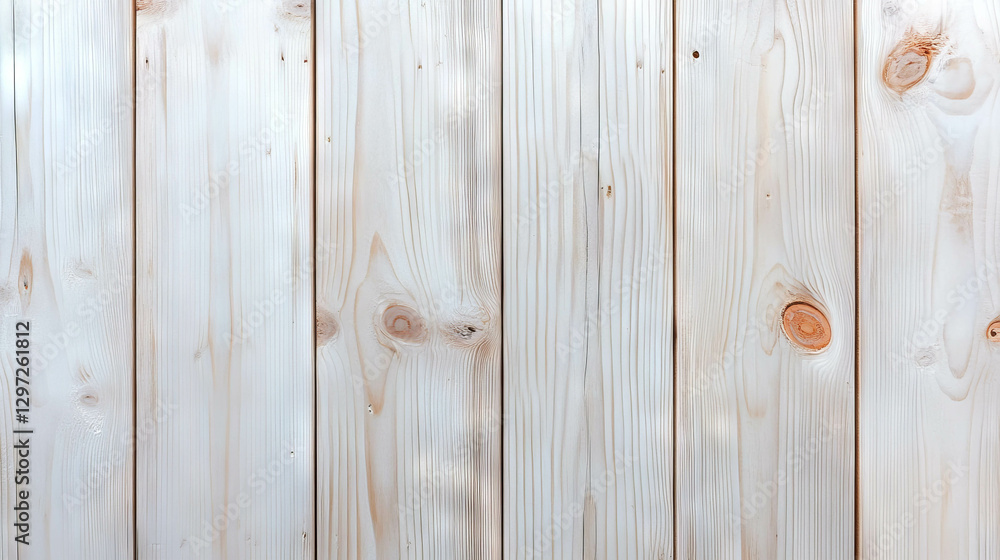 Fototapeta premium Light wood background with subtle textured grain for creative design projects